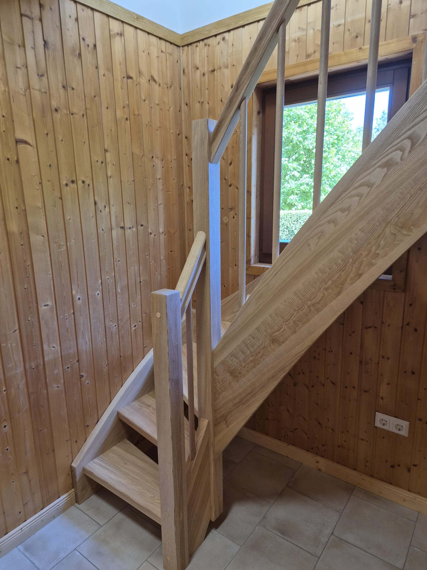 Holztreppen in Krems an der Donau