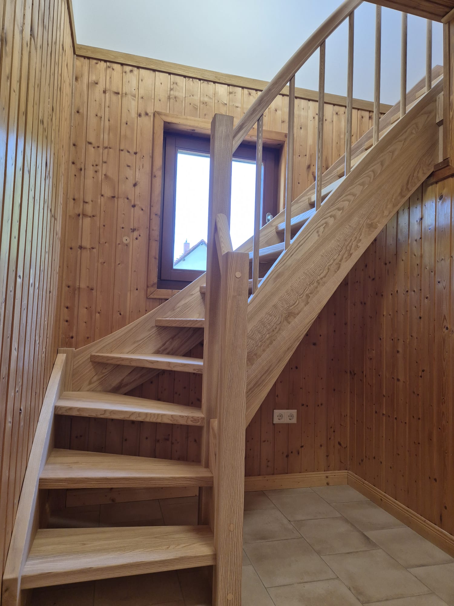 Holztreppen in Eisenstadt